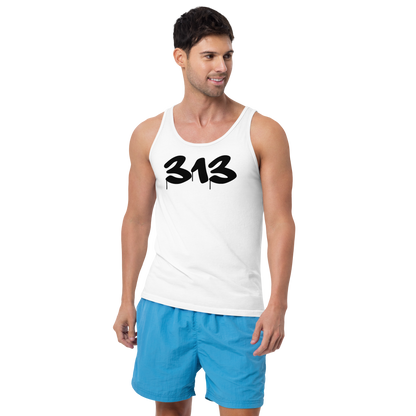 Detroit '313' Tank Top | Unisex Jersey