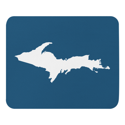 Michigan Upper Peninsula Mousepad (w/ UP Outline) | Blueberry