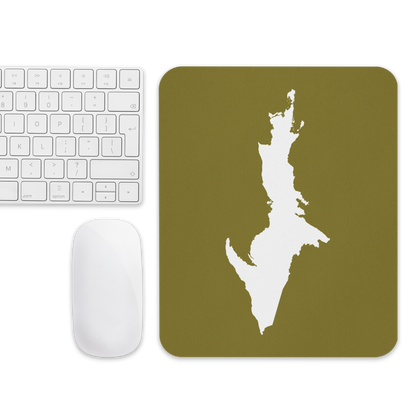 Michigan Upper Peninsula Mousepad (w/ UP Outline) | Scrub Gold