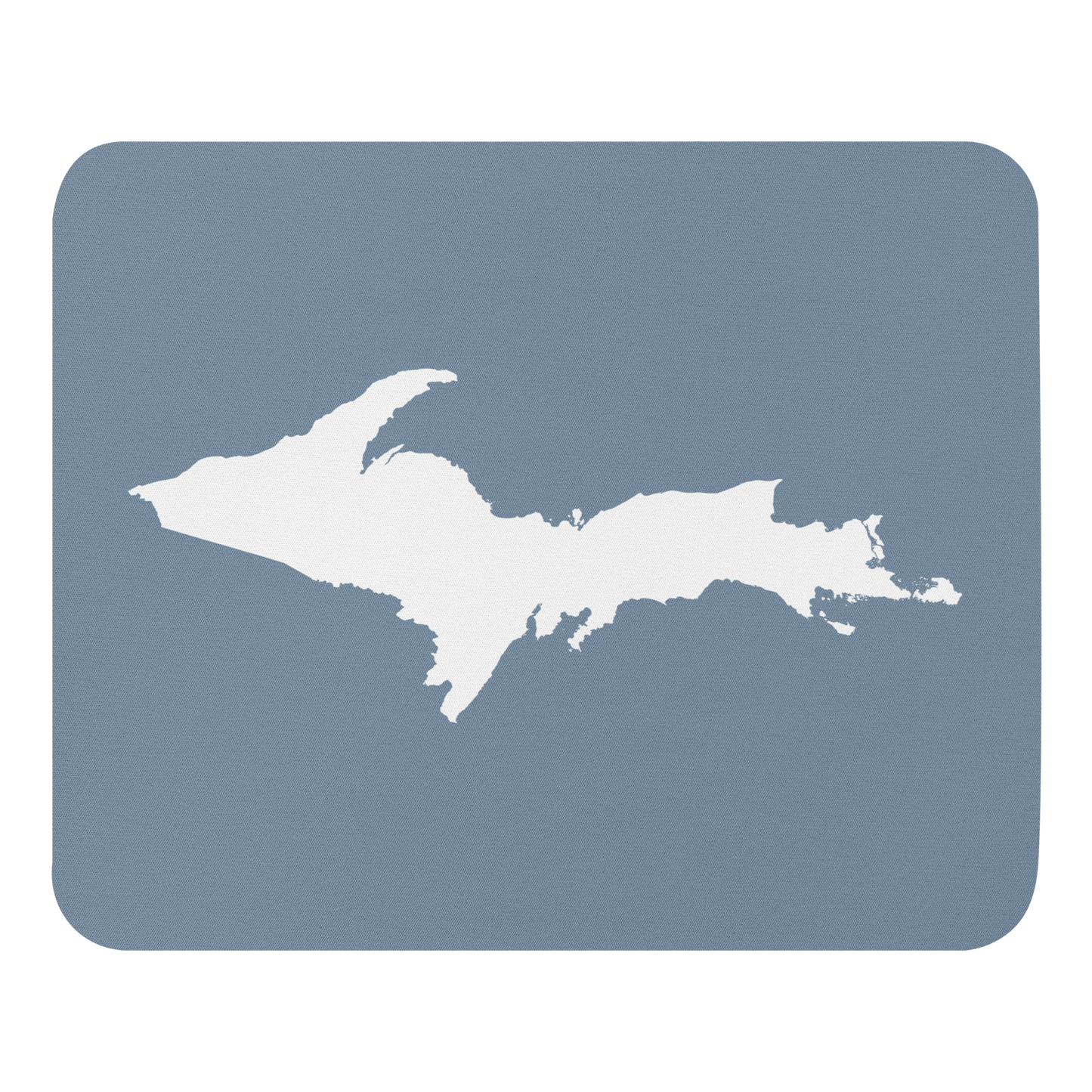 Michigan Upper Peninsula Mousepad (w/ UP Outline) | B-24 Grey