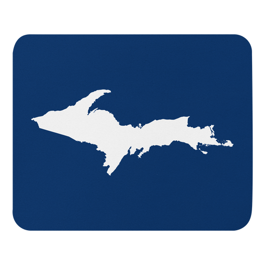 Michigan Upper Peninsula Mousepad (w/ UP Outline) | Dearborn Blue