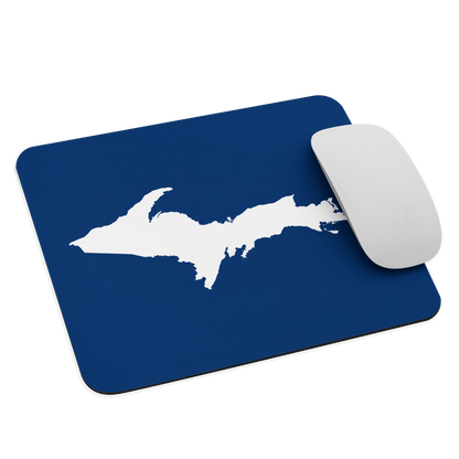 Michigan Upper Peninsula Mousepad (w/ UP Outline) | Dearborn Blue