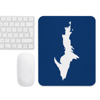 Michigan Upper Peninsula Mousepad (w/ UP Outline) | Dearborn Blue