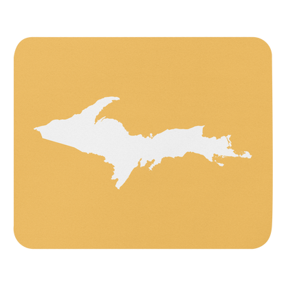 Michigan Upper Peninsula Mousepad (w/ UP Outline) | Citrine