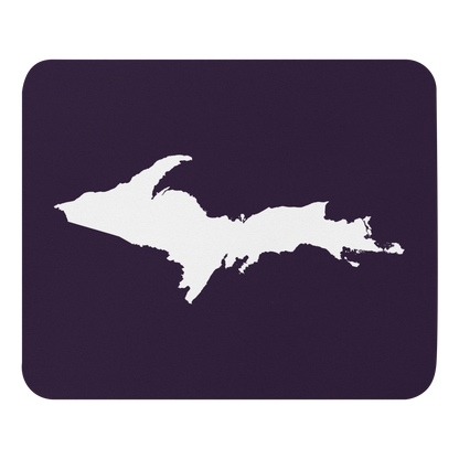 Michigan Upper Peninsula Mousepad (w/ UP Outline) | Blackcurrant