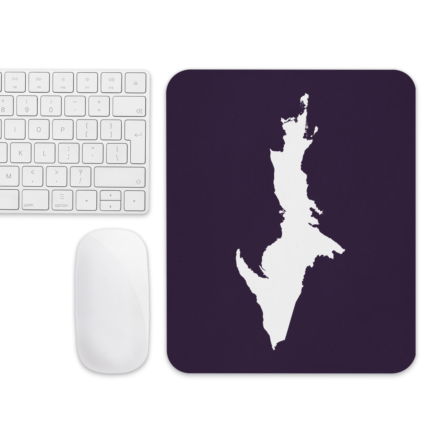 Michigan Upper Peninsula Mousepad (w/ UP Outline) | Blackcurrant