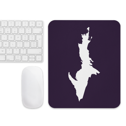 Michigan Upper Peninsula Mousepad (w/ UP Outline) | Blackcurrant