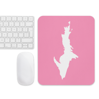 Michigan Upper Peninsula Mousepad (w/ UP Outline) | '67 Caddie Pink