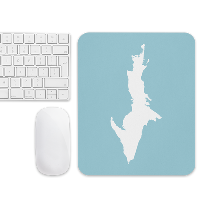 Michigan Upper Peninsula Mousepad (w/ UP Outline) | '58 Caddie Blue