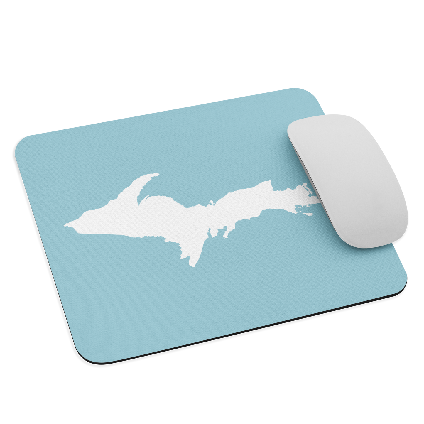 Michigan Upper Peninsula Mousepad (w/ UP Outline) | '58 Caddie Blue