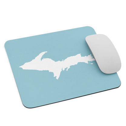 Michigan Upper Peninsula Mousepad (w/ UP Outline) | '58 Caddie Blue