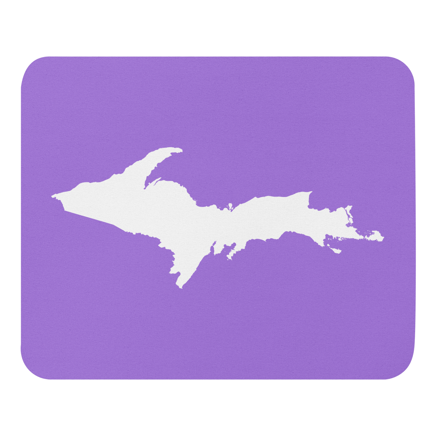 Michigan Upper Peninsula Mousepad (w/ UP Outline) | Lavender