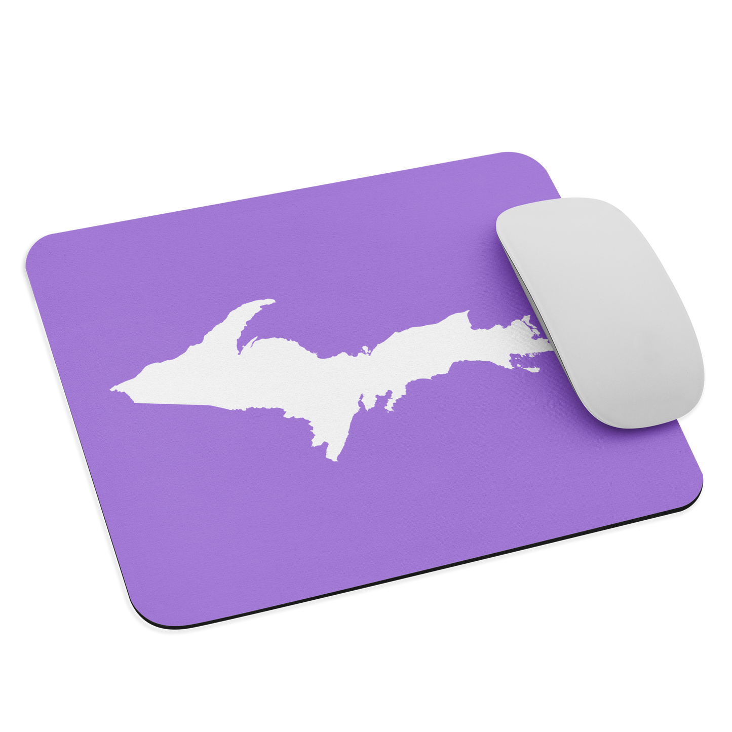 Michigan Upper Peninsula Mousepad (w/ UP Outline) | Lavender