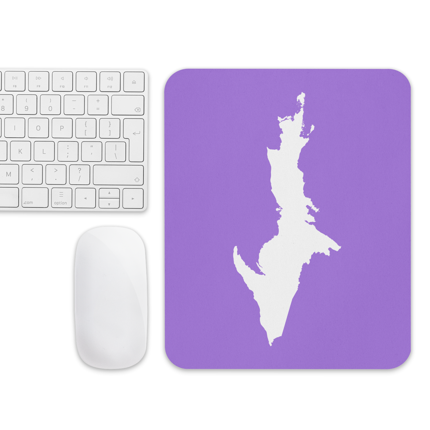 Michigan Upper Peninsula Mousepad (w/ UP Outline) | Lavender