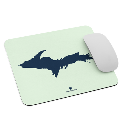 Michigan Upper Peninsula Mousepad (w/ UP Outline) | Dew Green