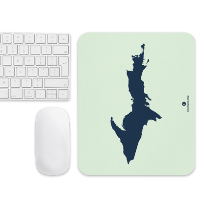 Michigan Upper Peninsula Mousepad (w/ UP Outline) | Dew Green