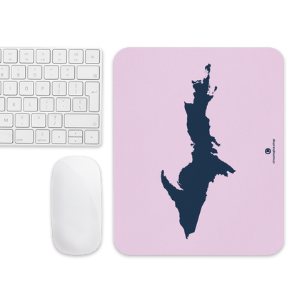 Michigan Upper Peninsula Mousepad (w/ UP Outline) | Pale Lavender