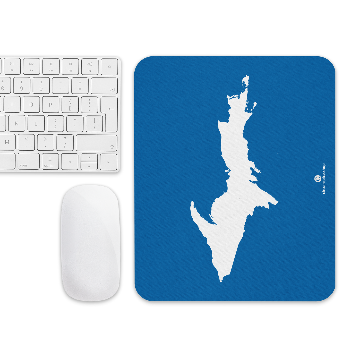 Michigan Upper Peninsula Mousepad (w/ UP Outline) | Azure