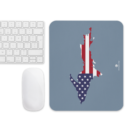 Michigan Upper Peninsula Mousepad (w/ UP Outline) | B-24 Grey