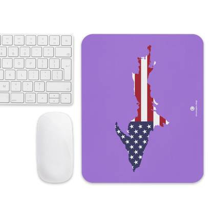 Michigan Upper Peninsula Mousepad (w/ UP Outline) | Lavender