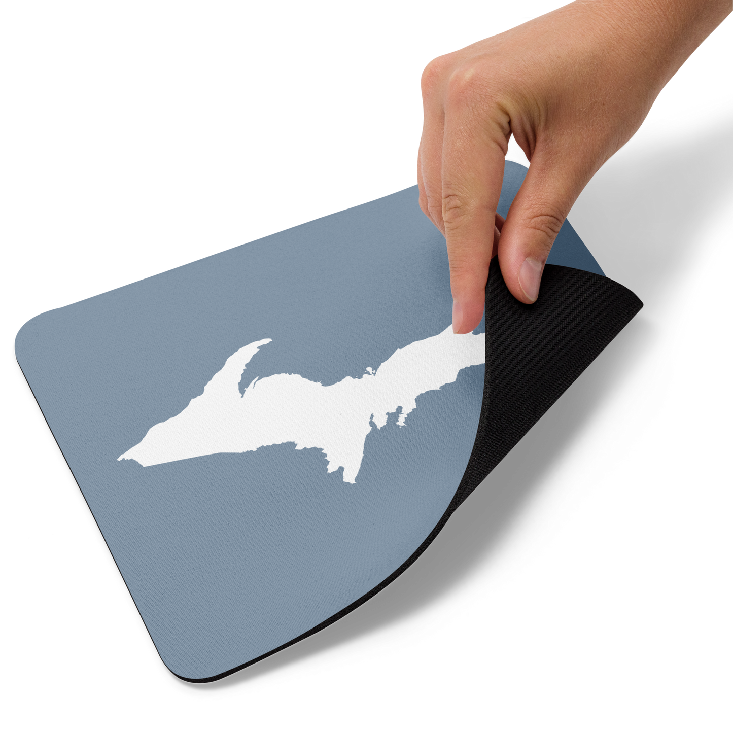 Michigan Upper Peninsula Mousepad (w/ UP Outline) | B-24 Grey