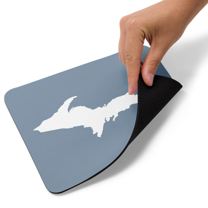 Michigan Upper Peninsula Mousepad (w/ UP Outline) | B-24 Grey