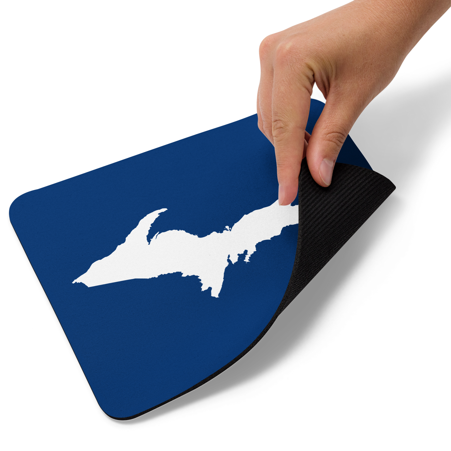 Michigan Upper Peninsula Mousepad (w/ UP Outline) | Dearborn Blue