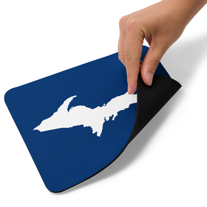 Michigan Upper Peninsula Mousepad (w/ UP Outline) | Dearborn Blue