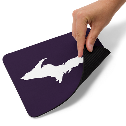 Michigan Upper Peninsula Mousepad (w/ UP Outline) | Blackcurrant