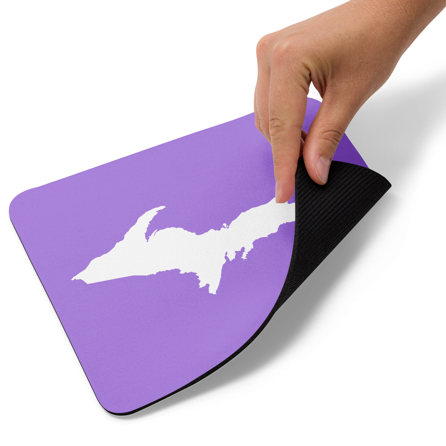 Michigan Upper Peninsula Mousepad (w/ UP Outline) | Lavender