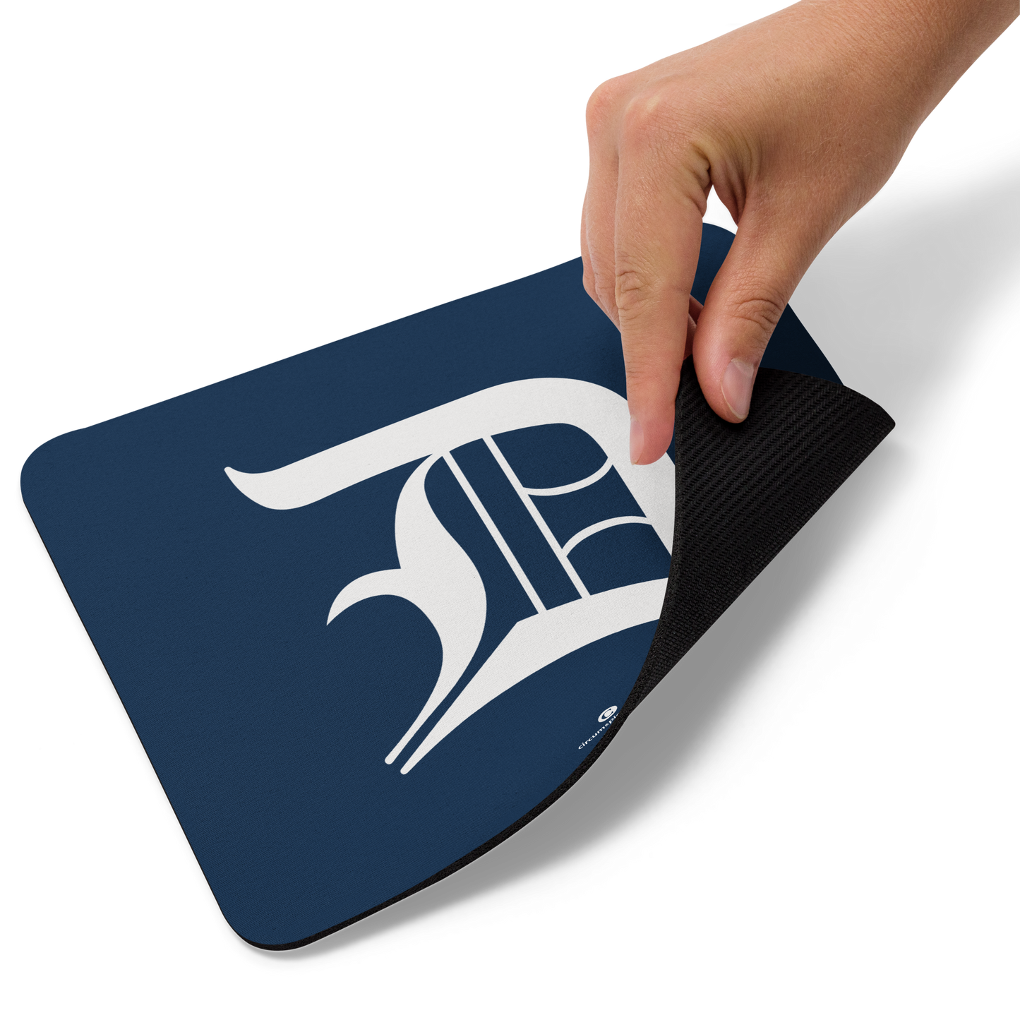 Detroit 'Old English D' Mousepad | Navy