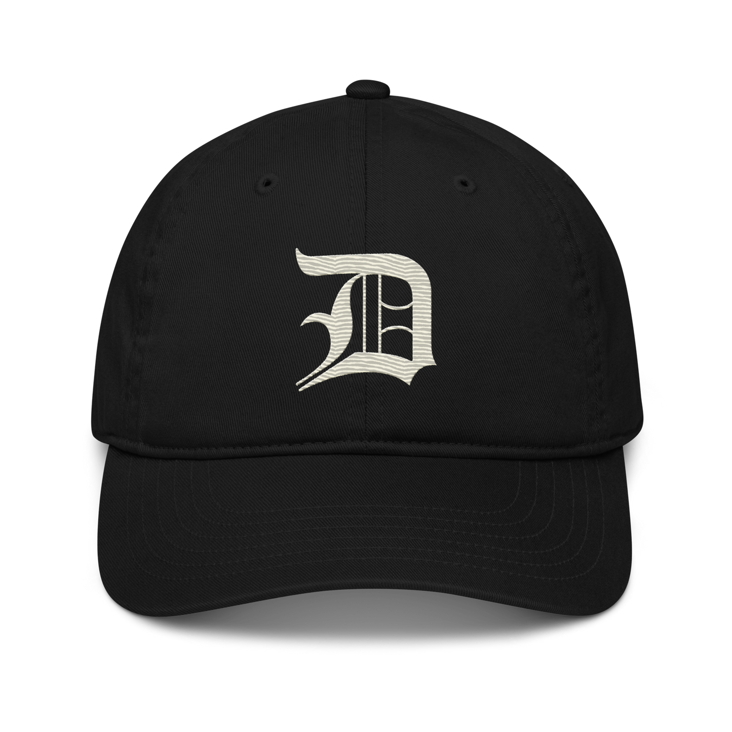 Detroit 'Old English D' Classic Baseball Cap (Ivory White)