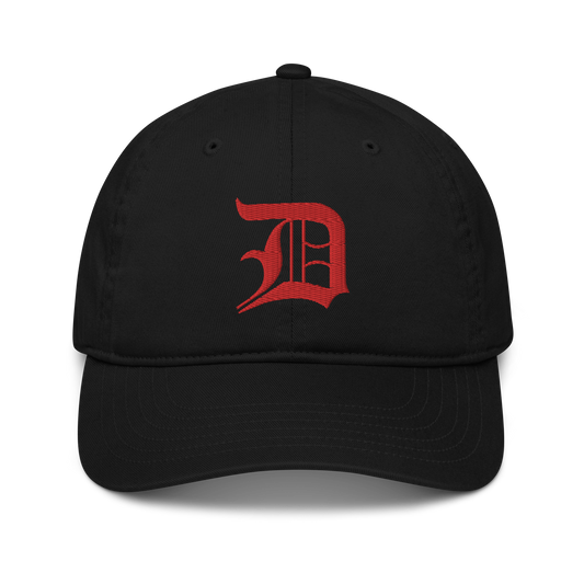 Detroit 'Old English D' Classic Baseball Cap (Aliform Red)