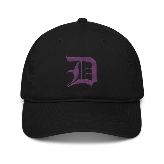 Detroit 'Old English D' Classic Baseball Cap (Plum)