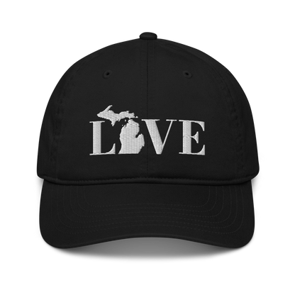 Michigan 'Love' Classic Baseball Cap (Didone Font)