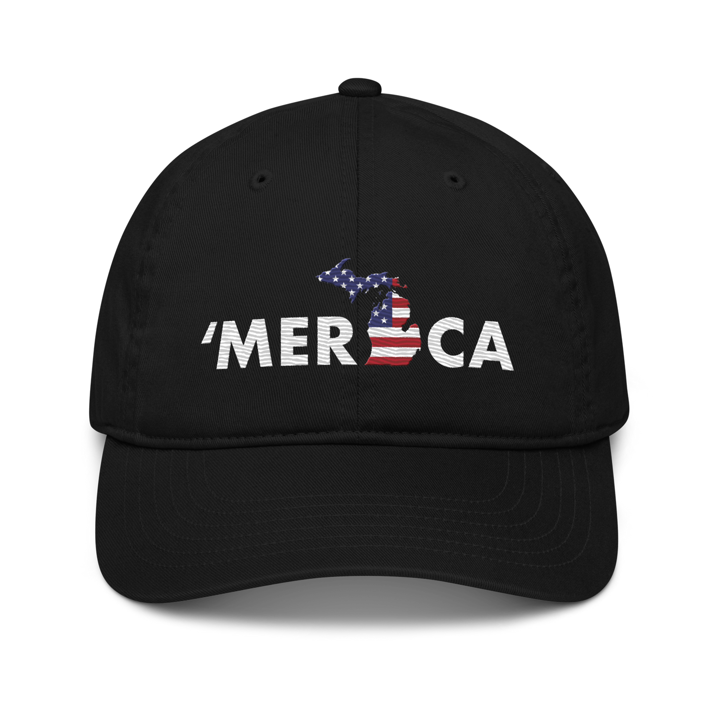 Michigan 'Merica' Classic Baseball Cap (Patriot Edition)