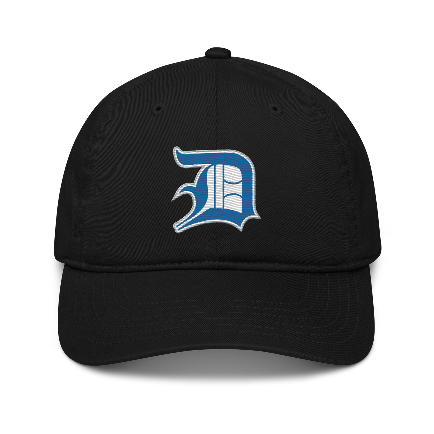 Detroit 'Old English D' Classic Baseball Cap (Stroked Azure)