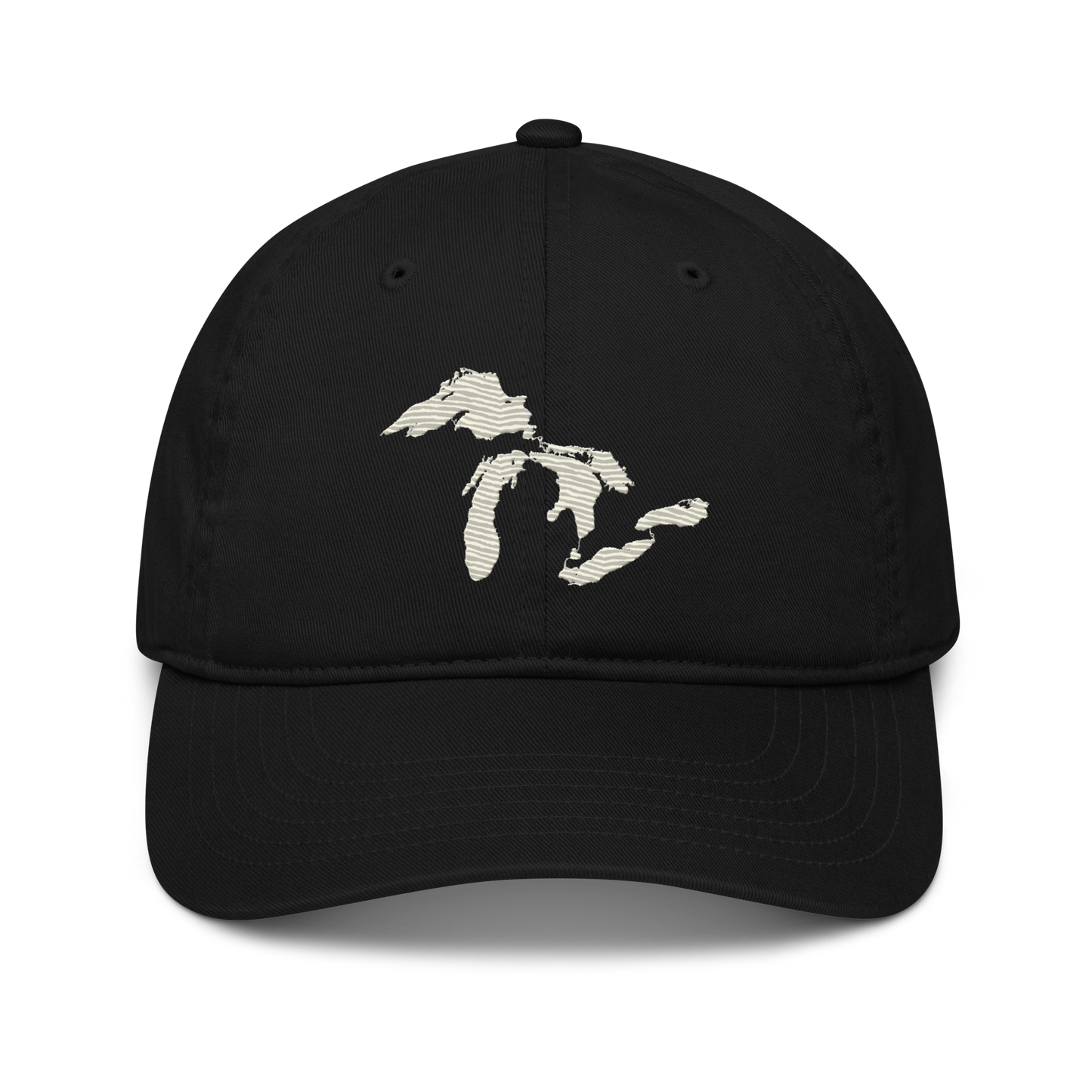 Great Lakes Classic Baseball Cap (Ivory White)