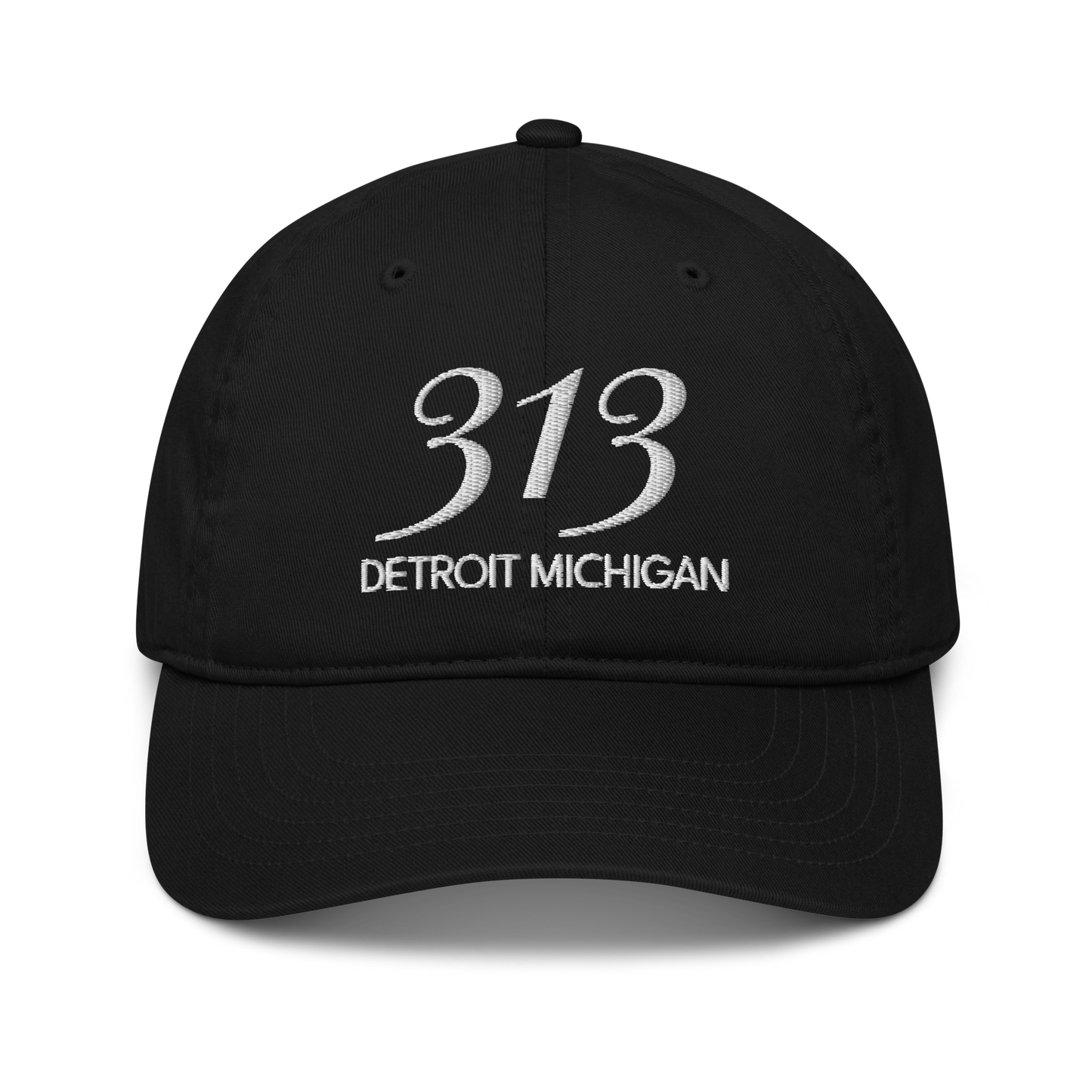 '313 Detroit Michigan' Classic Baseball Cap