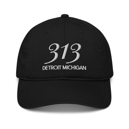 '313 Detroit Michigan' Classic Baseball Cap