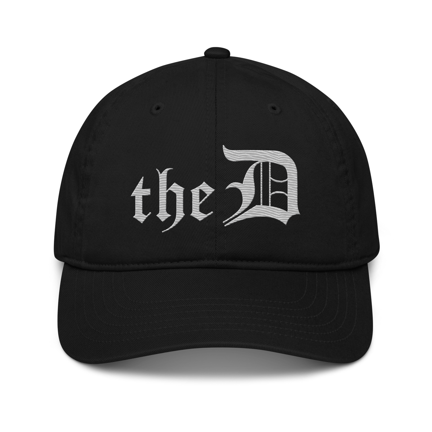 Detroit 'The D' Classic Baseball Cap | Platinum