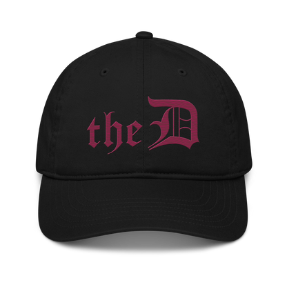 Detroit 'The D' Classic Baseball Cap | Ruby Red