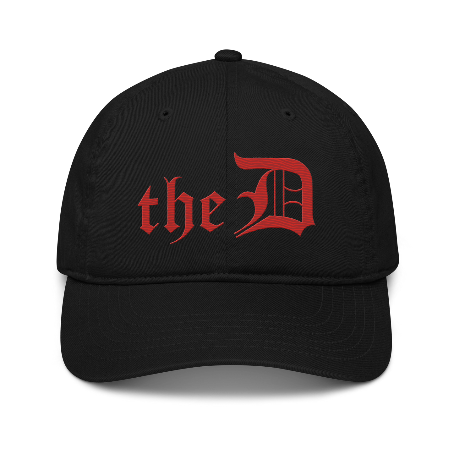 Detroit 'The D' Classic Baseball Cap | Aliform Red