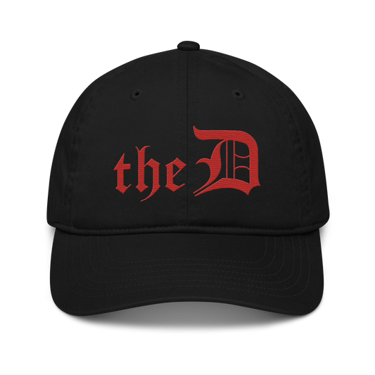 Detroit 'The D' Classic Baseball Cap | Aliform Red