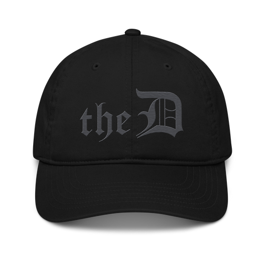 Detroit 'The D' Classic Baseball Cap | Iron Ore Grey