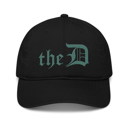 Detroit 'The D' Classic Baseball Cap | Copper Green