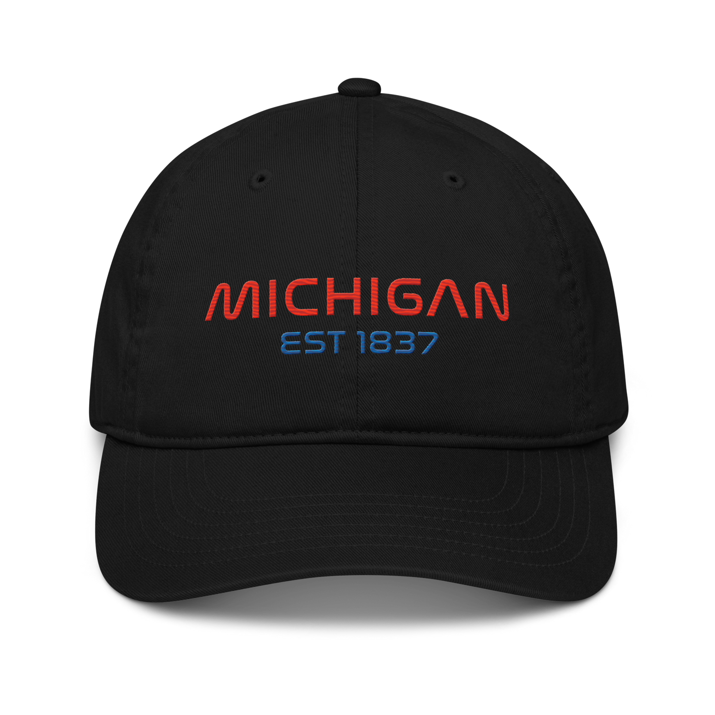 'Michigan EST 1837' Classic Baseball Cap | Space Agency Parody