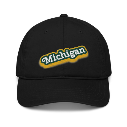 'Michigan' Classic Baseball Cap | Ginger Pop Parody