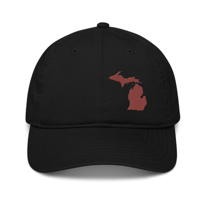 Michigan Classic Baseball Cap | Ore Dock Red Outline