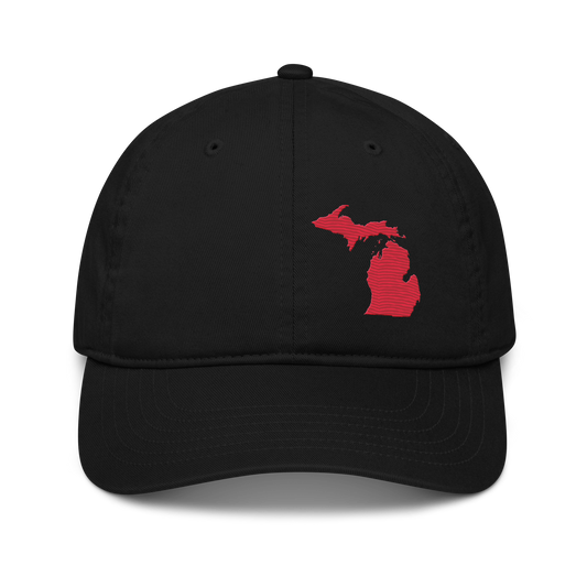 Michigan Classic Baseball Cap | Lighthouse Red Outline